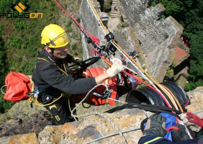 Školení BOZP pro práce ve výškách Polygon Singing Rock (20)