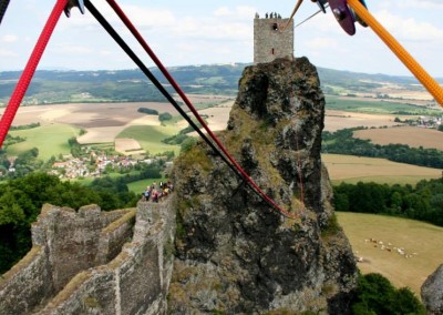 Školení BOZP pro práce ve výškách Polygon Singing Rock (23)