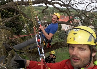 Školení stromolezení Polygon Singing Rock 2017